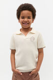 Trophy Knit Polo  Vintage Cream  hi-res