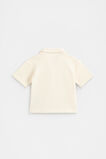 Textured Polo  Vintage Cream  hi-res
