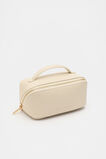 Zip Around Cosmetic Case Small  Stone  hi-res