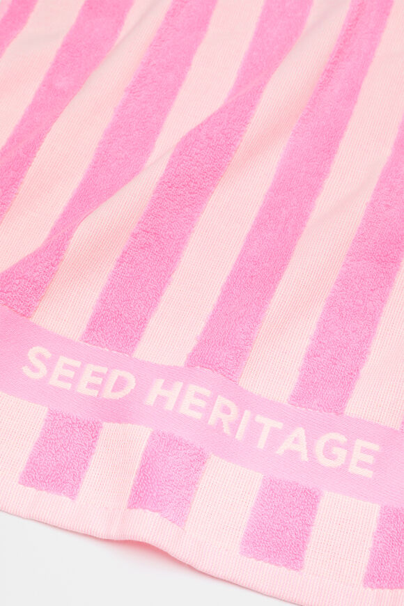 Seed Logo Tea Towel  Fairy Floss  hi-res