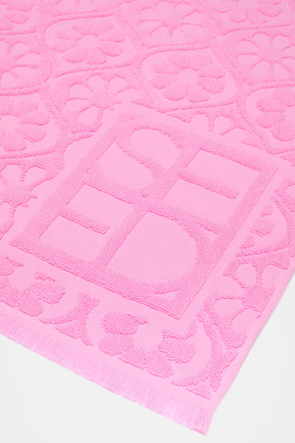 Flower Beach Towel  Fairy Floss  hi-res
