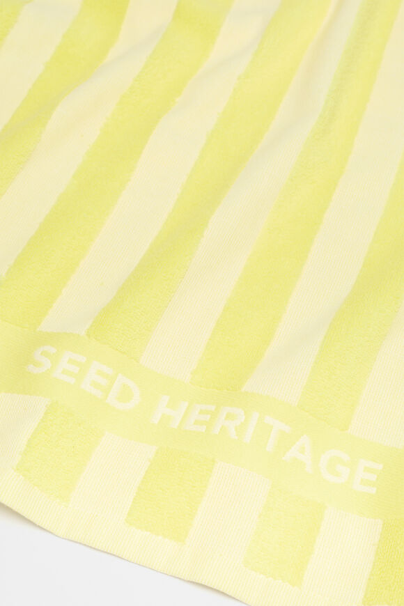 Seed Logo Tea Towel  Lemongrass  hi-res