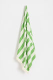 Resort Logo Beach Towel  Green Apple  hi-res