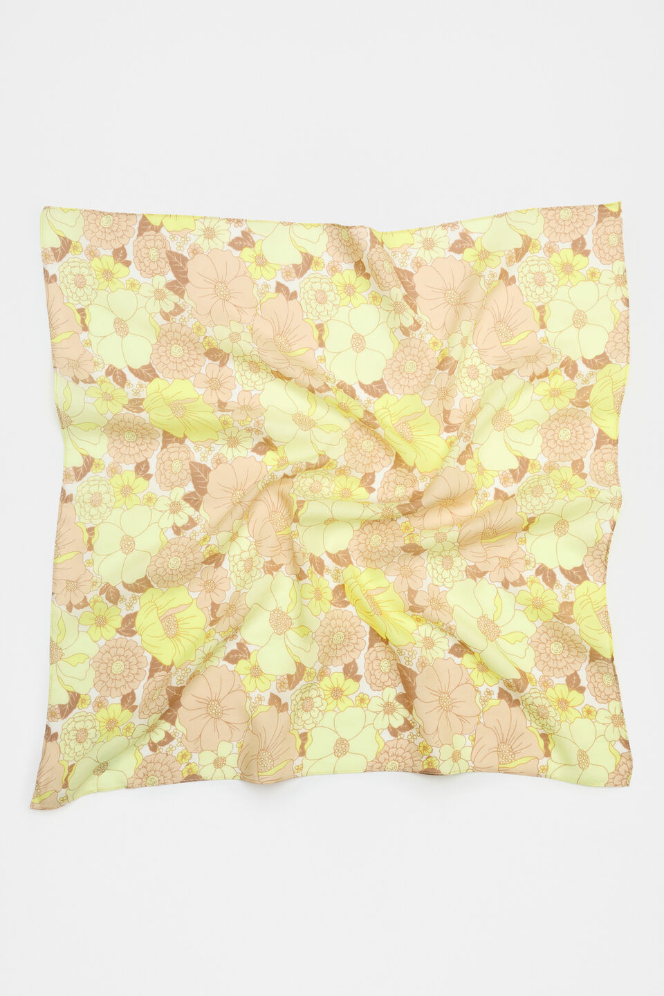 Printed Headscarf  Vintage Floral
