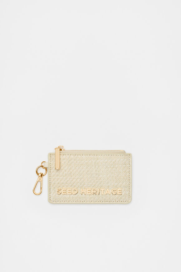 Coin Purse Keyring  Stone  hi-res
