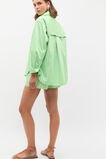 Cotton Stripe Pocket Shirt  Green Apple Stripe  hi-res