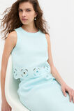 Retro Embroidered Hem Tank  Skyway  hi-res