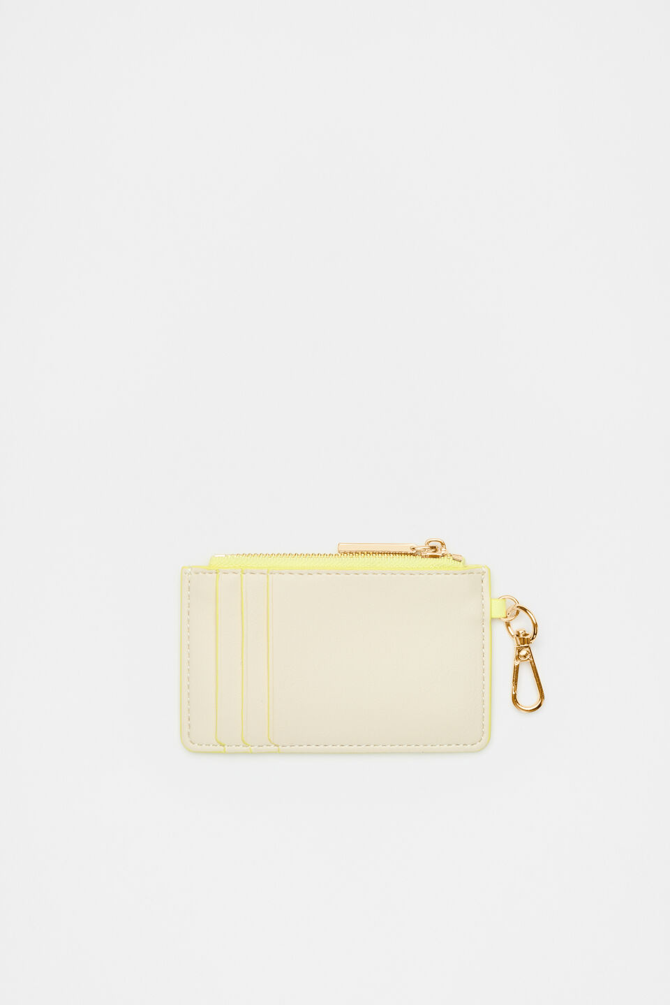 Coin Purse Keyring  Lemongrass