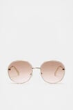Nadia Round Sunglasses  Cream  hi-res