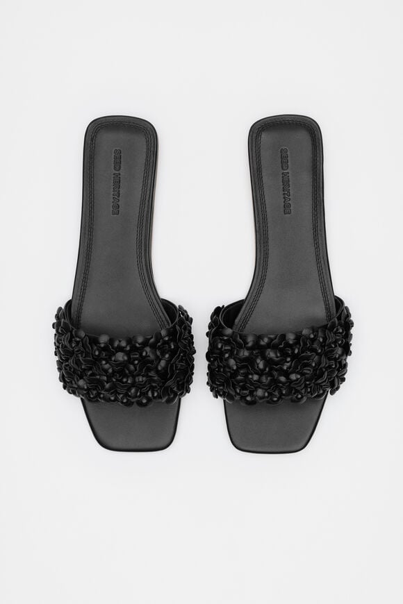 Faithe Slide  Black Faithe Slide  Black  hi-res