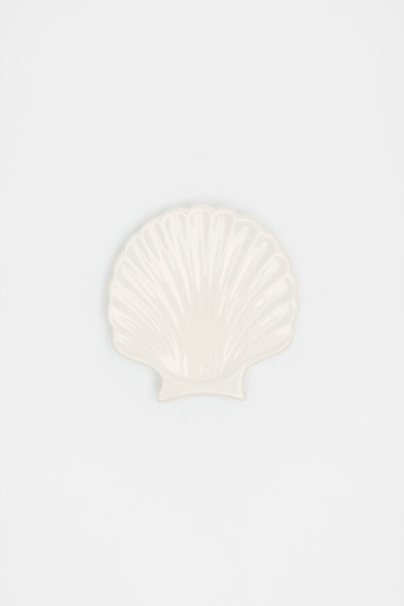 Shell Mini Dish  Cloud Cream Shell Mini Dish  Cloud Cream  hi-res
