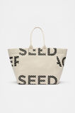 Cropped Logo Tote  Black  hi-res