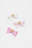 Heritage Heart Bow Duck Clips  Multi  hi-res