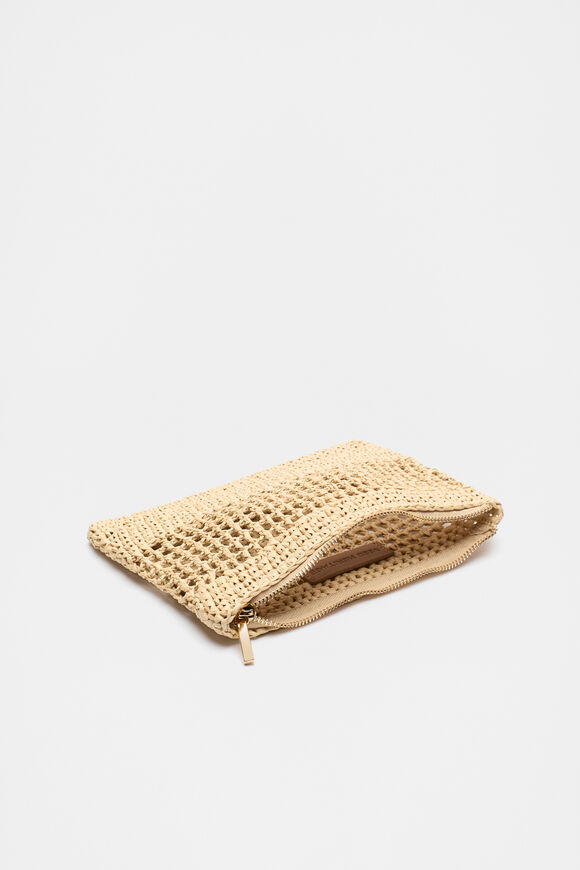 Woven Pouch  Natural Woven Pouch  Natural  hi-res