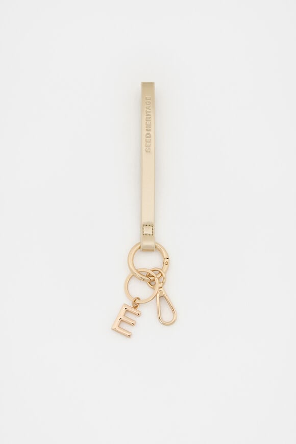 Pale Gold Wrist Letter Strap  E Pale Gold Wrist Letter Strap  E  hi-res
