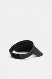Woven Wrap Visor  Black  hi-res