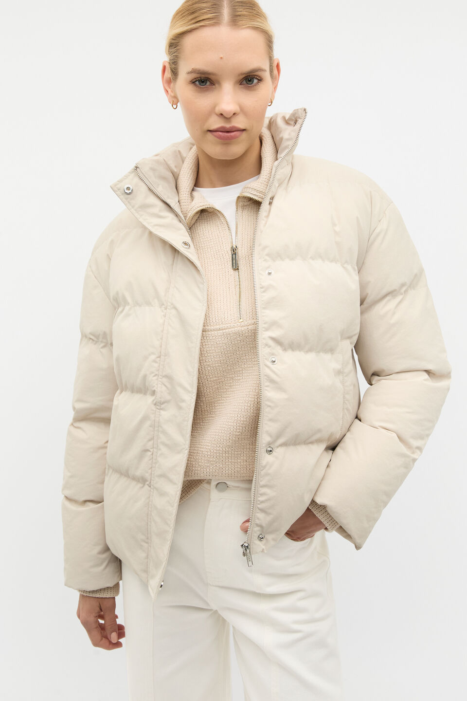 Puffer Jacket  Oat
