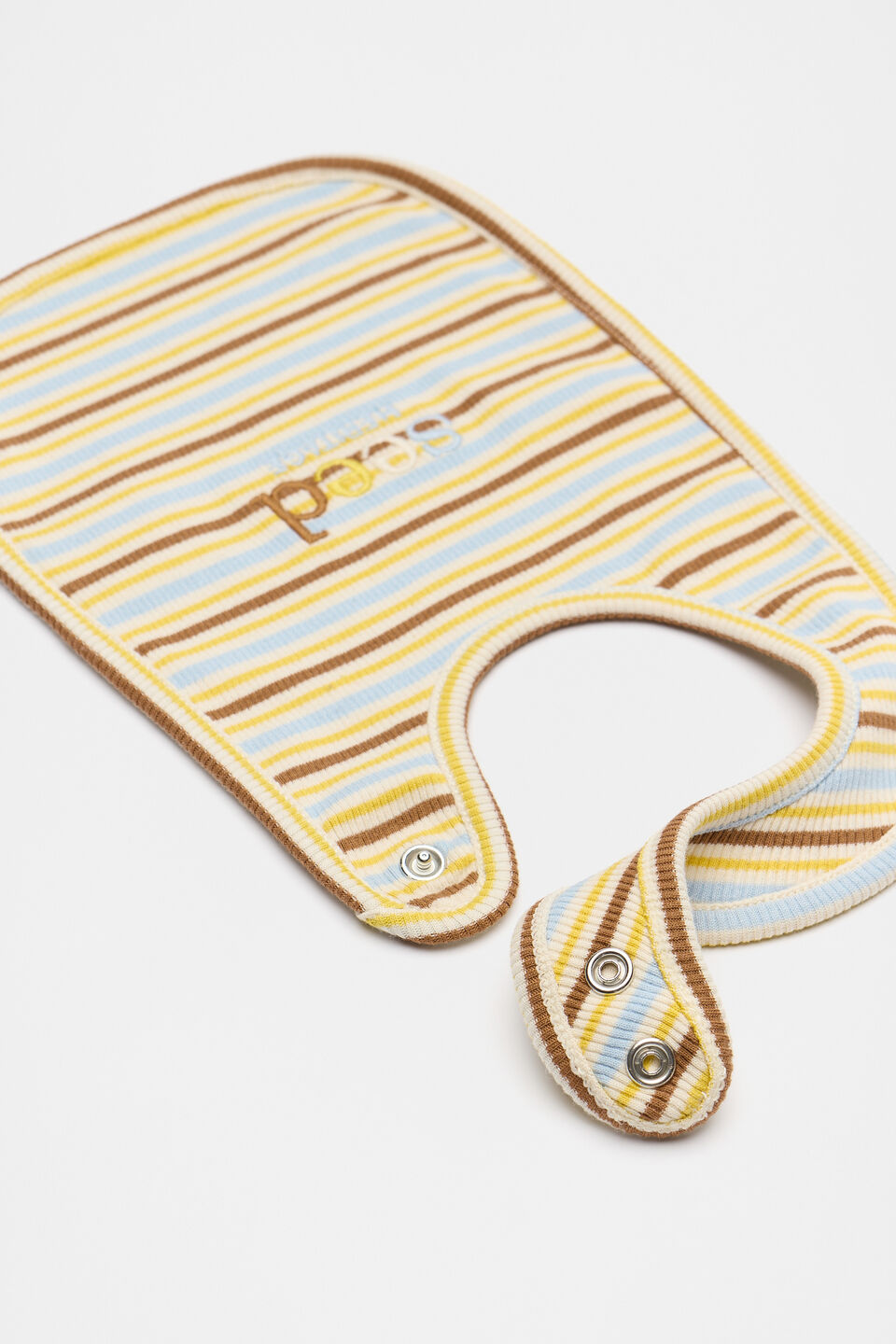Logo Stripe Bib  Multi