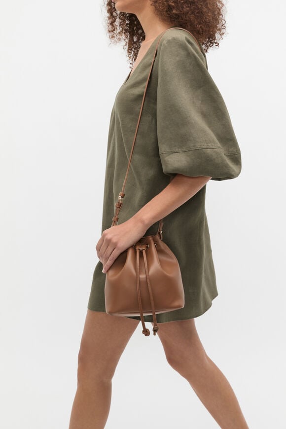 Ring Detail Crossbody Bag  Deep Tan Ring Detail Crossbody Bag  Deep Tan  hi-res