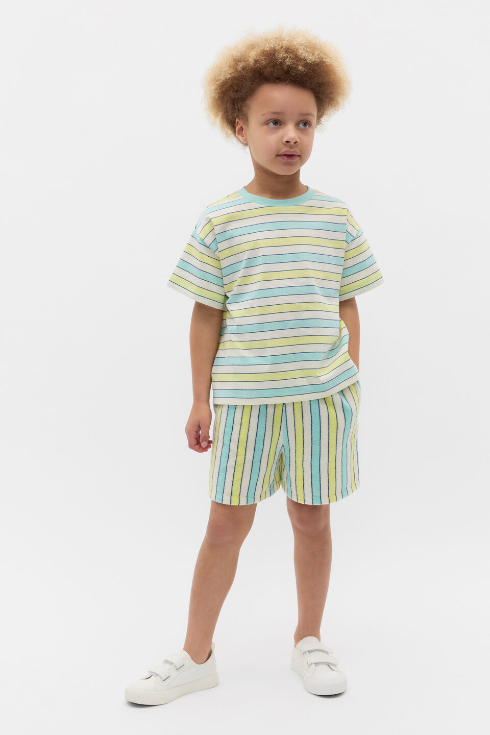 Stripe Short  Multi Stripe