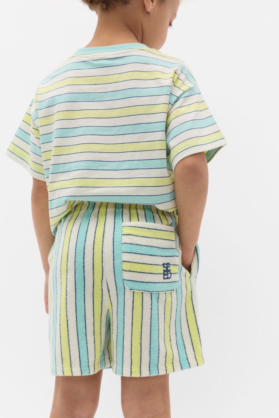 Stripe Short  Multi Stripe