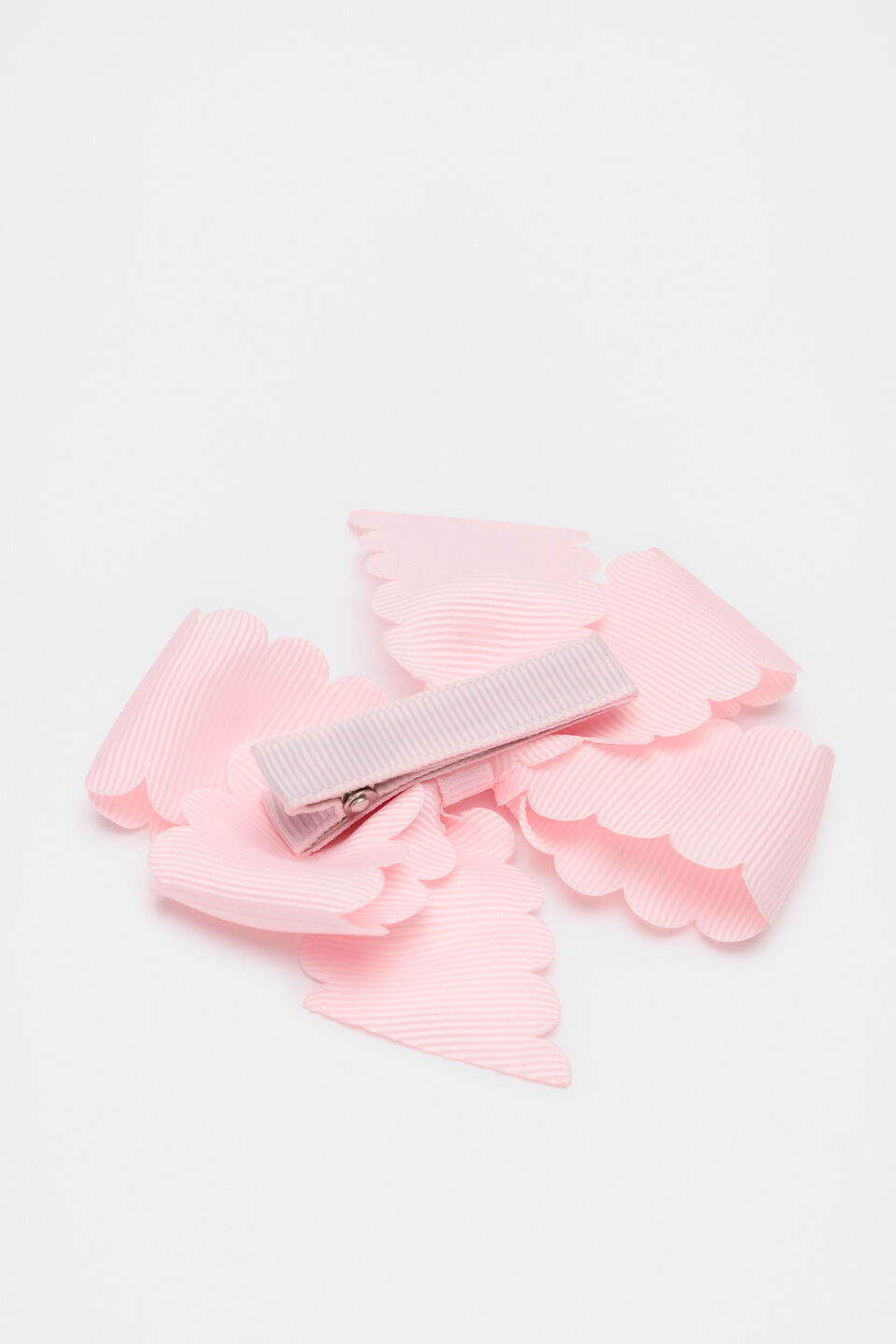 Scallop Grosgrain Bow  Cupcake