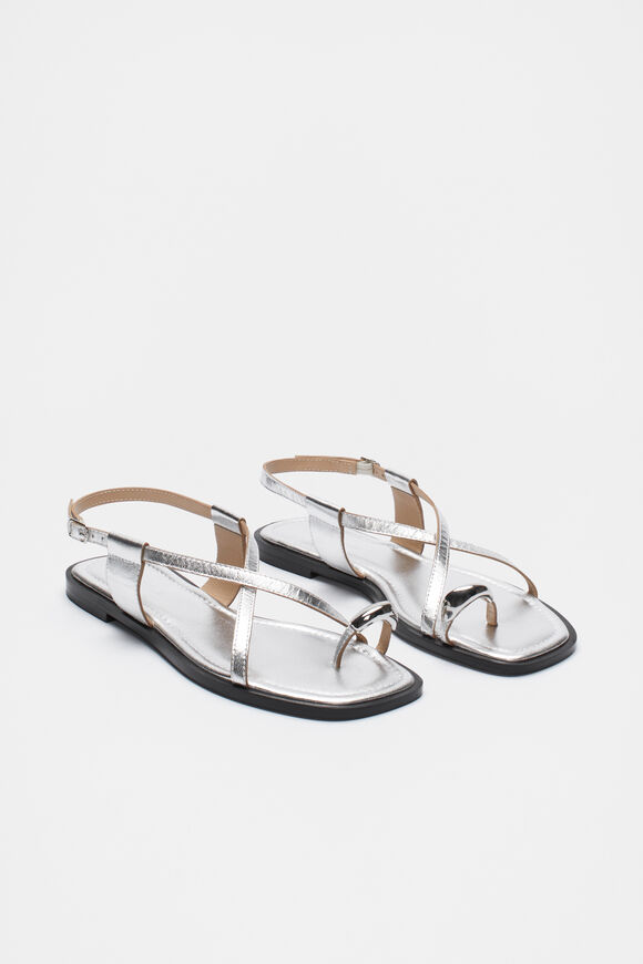 Lucia Toe Ring Sandal  Silver Lucia Toe Ring Sandal  Silver  hi-res