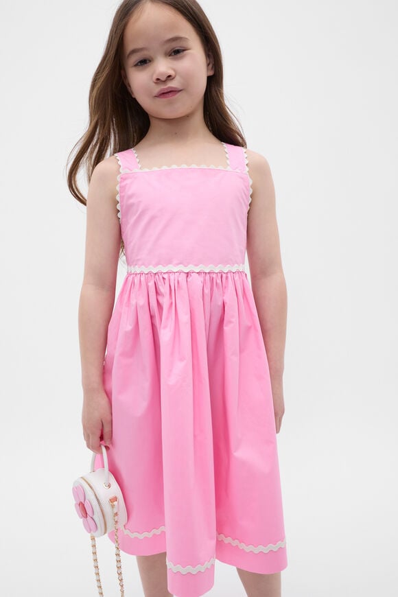 Ric Rac Dress  Candy Pink Ric Rac Dress  Candy Pink  hi-res