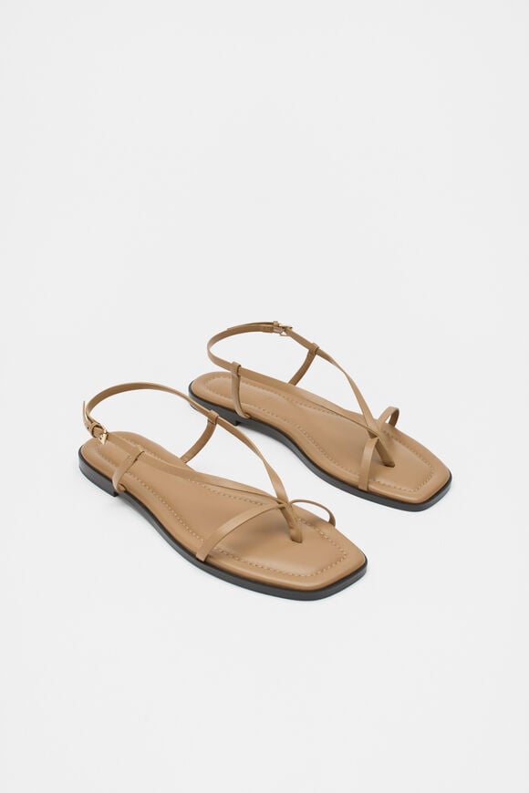 Chiara Flat Sandal  Caramel Chiara Flat Sandal  Caramel  hi-res