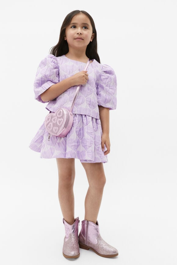 Heart Top  Bright Orchid Heart Top  Bright Orchid  hi-res