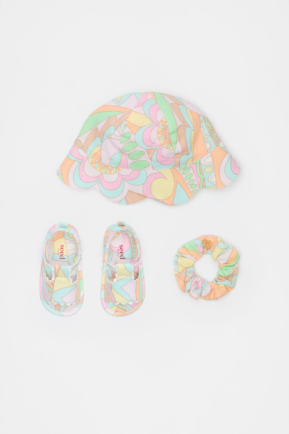 Mini Paisley Sun Hat  Multi