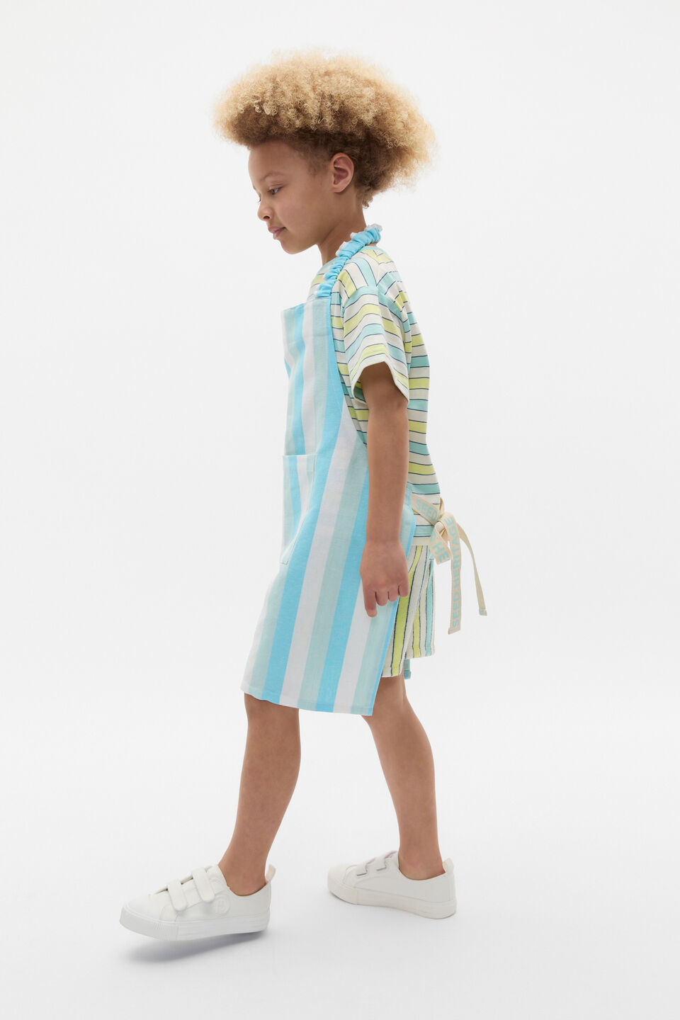 Alyra Stripe Child Apron  Skyway