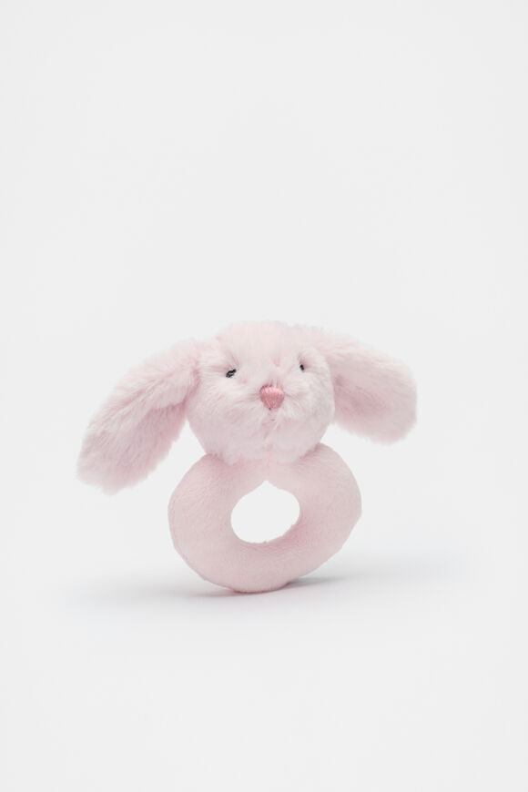 Bunny Rattle  Pink Bunny Rattle  Pink  hi-res