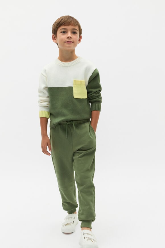 Colourblock Knit  Multi Colourblock Knit  Multi  hi-res