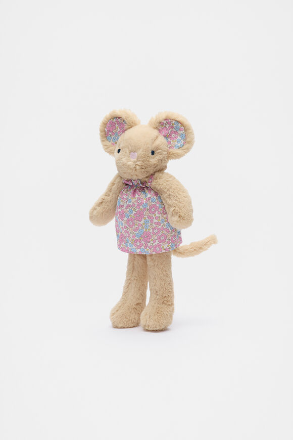 Ditsy Floral Miss Mouse  Pink Ditsy Floral Miss Mouse  Pink  hi-res