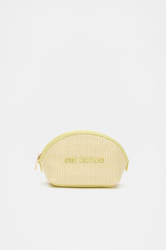Curved Pouch Small  Lemongrass Curved Pouch Small  Lemongrass  hi-res