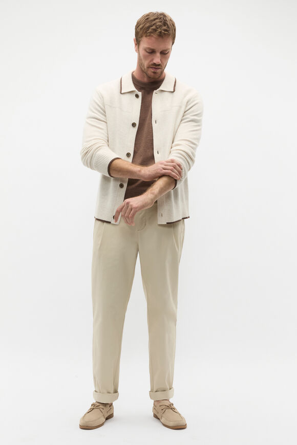 Crew Tee  Cocoa Marle Crew Tee  Cocoa Marle  hi-res