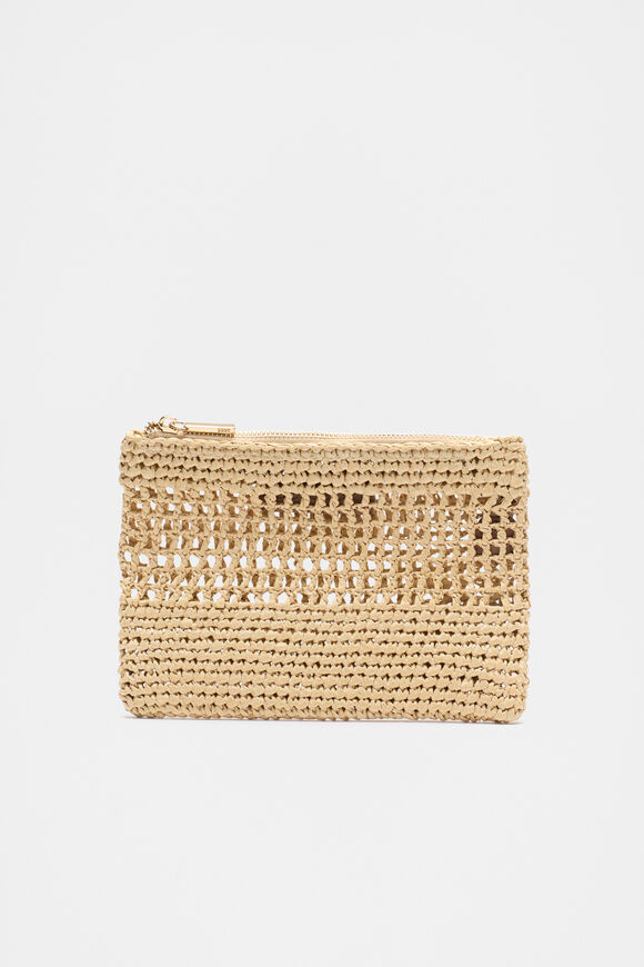 Woven Pouch  Natural Woven Pouch  Natural  hi-res