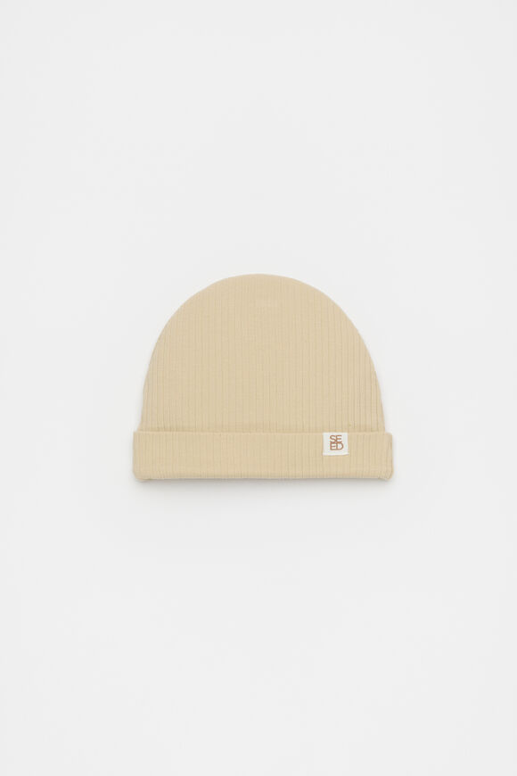 Logo Beanie  Neutral Logo Beanie  Neutral  hi-res