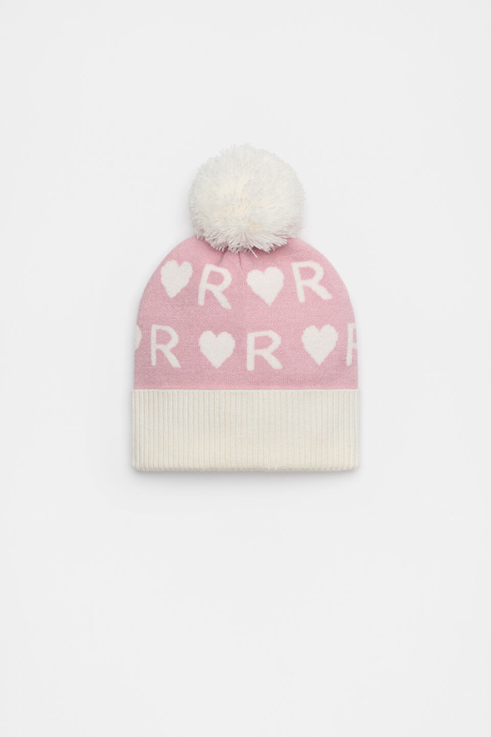 Heart Initial Beanie  R