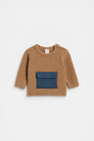 Teddy Pocket Sweater  Salted Caramel  hi-res