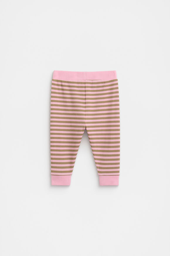 Stripe Legging  Petal Pink Stripe Legging  Petal Pink  hi-res