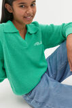 Polo Knit Sweater  Jewel Green  hi-res
