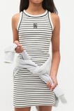 Logo Tank Dress  Canvas Stripe  hi-res