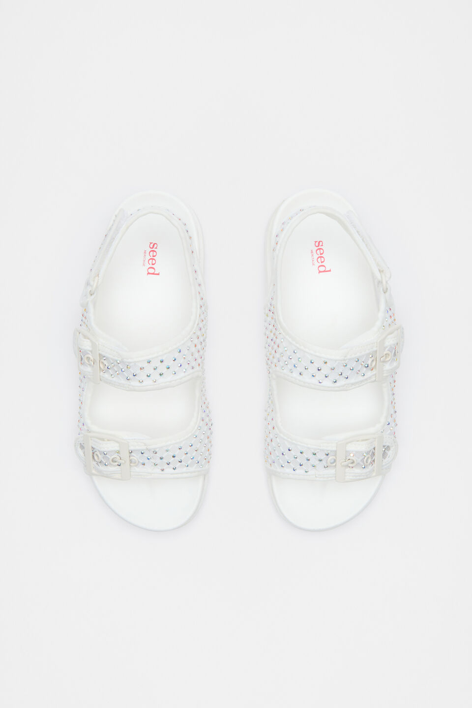 Jewel Mesh Sandal  Canvas
