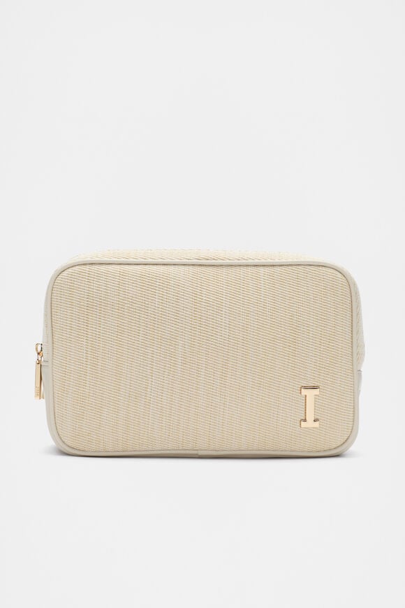 Initials Make Up Bag  I Initials Make Up Bag  I  hi-res