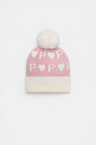 Heart Initial Beanie  P  hi-res