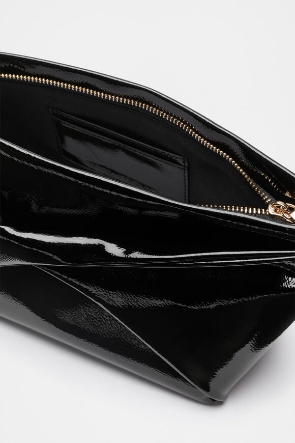 Bow Clutch  Black Bow Clutch  Black  hi-res