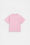 Core Stripe Tee  Candy Pink  hi-res
