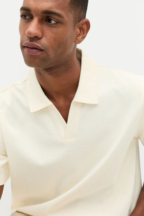 Tee Polo  Off White Tee Polo  Off White  hi-res